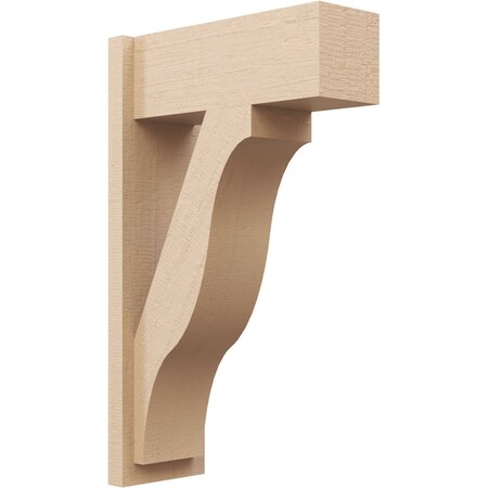 7 1/2-in W X 18-in D X 30-in H Funston Block Rough Cedar Woodgrain TimberThane Outlooker, Primed Tan